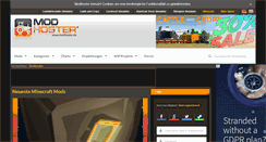 Desktop Screenshot of minecraft.modhoster.de